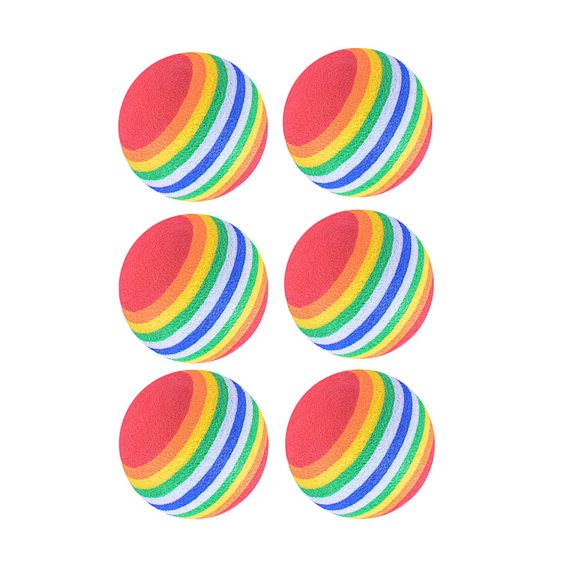GENERAL ITEM Paragon Multi-Color Foam Ball - 6Pcs/Pack (Red)