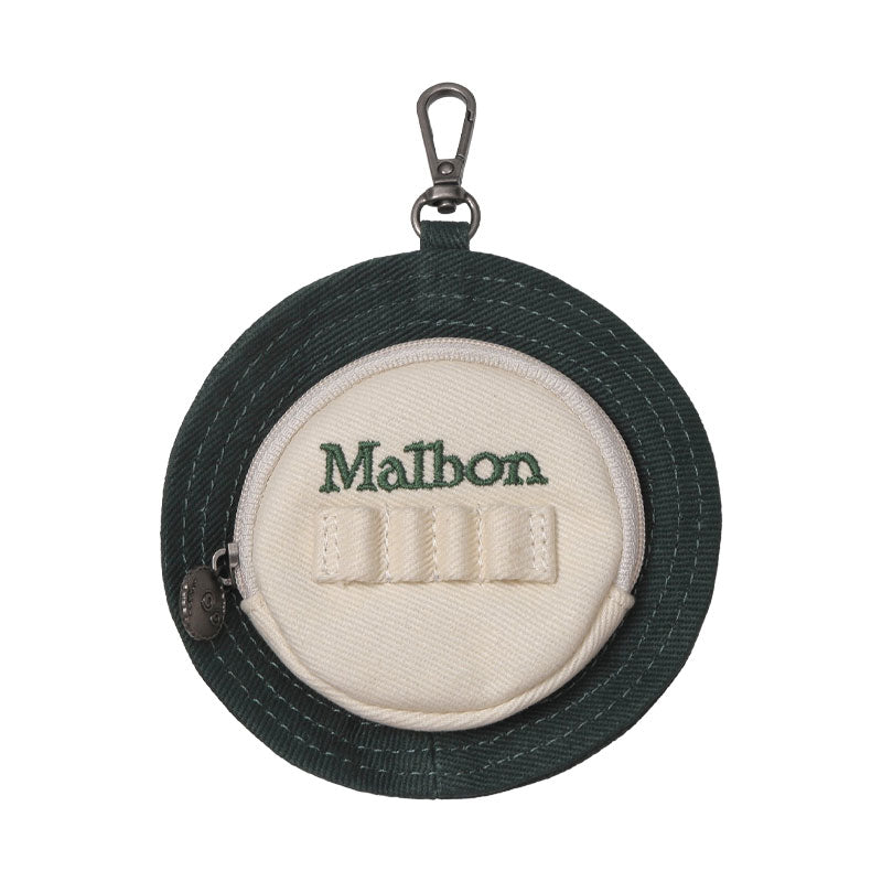 MALBON GOLF Fishing Bucket Ball Pouch (Ivory)