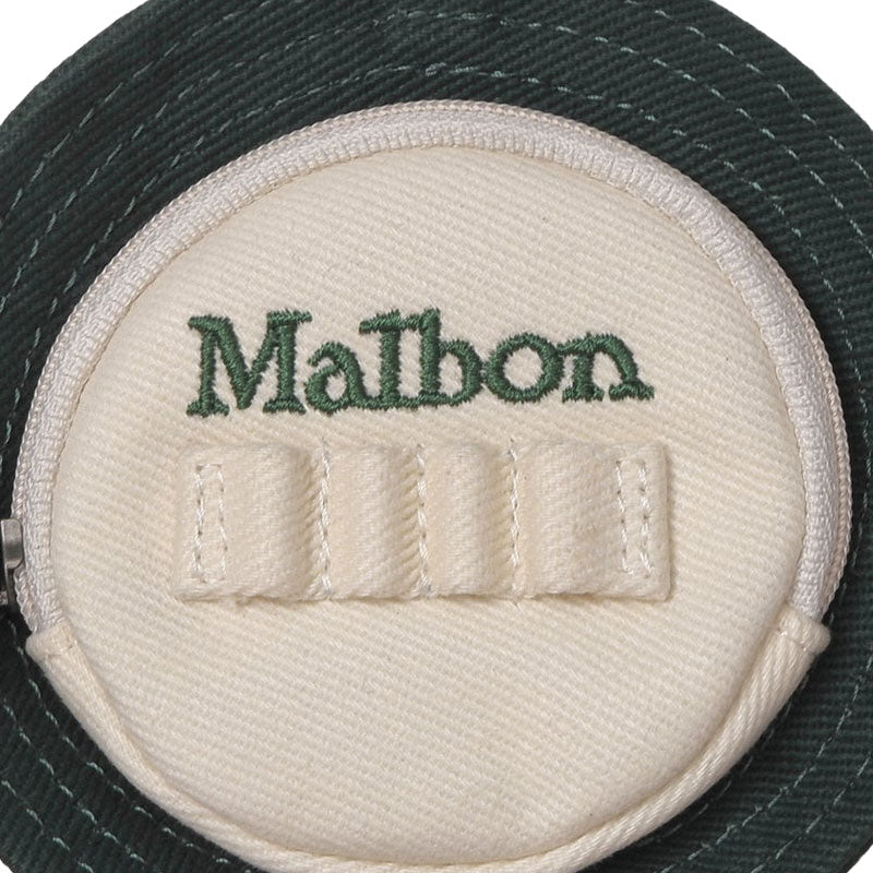 MALBON GOLF Fishing Bucket Ball Pouch (Ivory)
