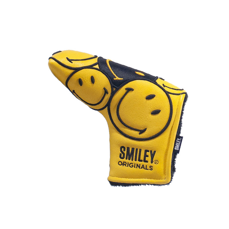 KRAVE Smiley Original Stacked Blade Putter Headcover