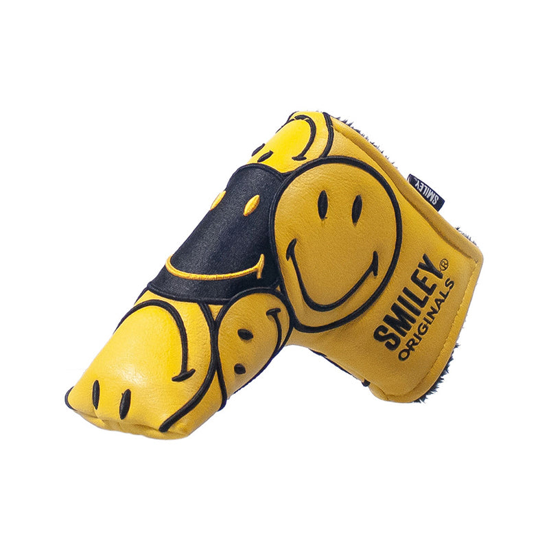 KRAVE Smiley Original Stacked Blade Putter Headcover