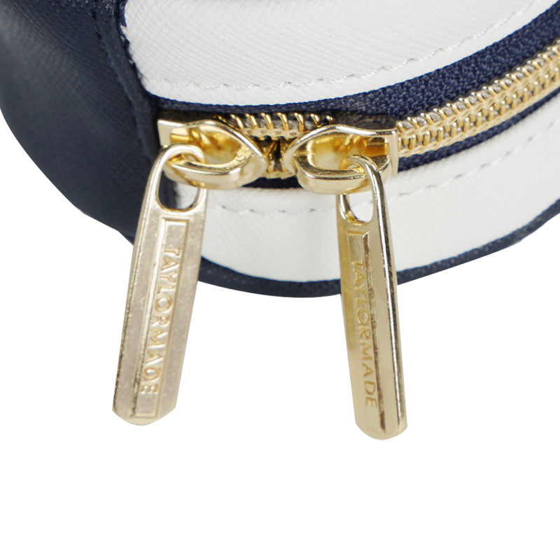 TAYLORMADE Wheeled Ball Pouch (White)
