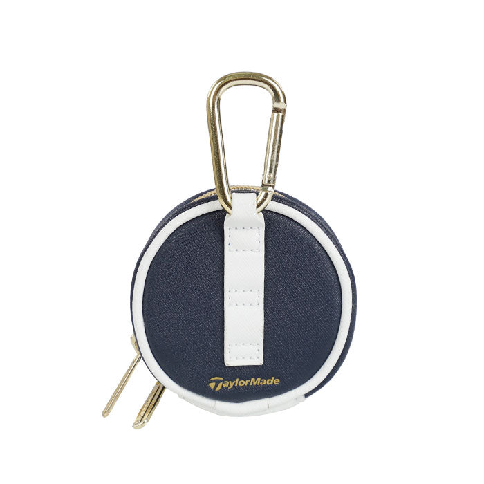 TAYLORMADE Wheeled Ball Pouch (Navy)