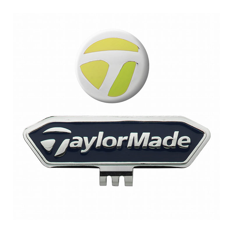 TAYLORMADE Cap Ball Marker (Black/Yellow)