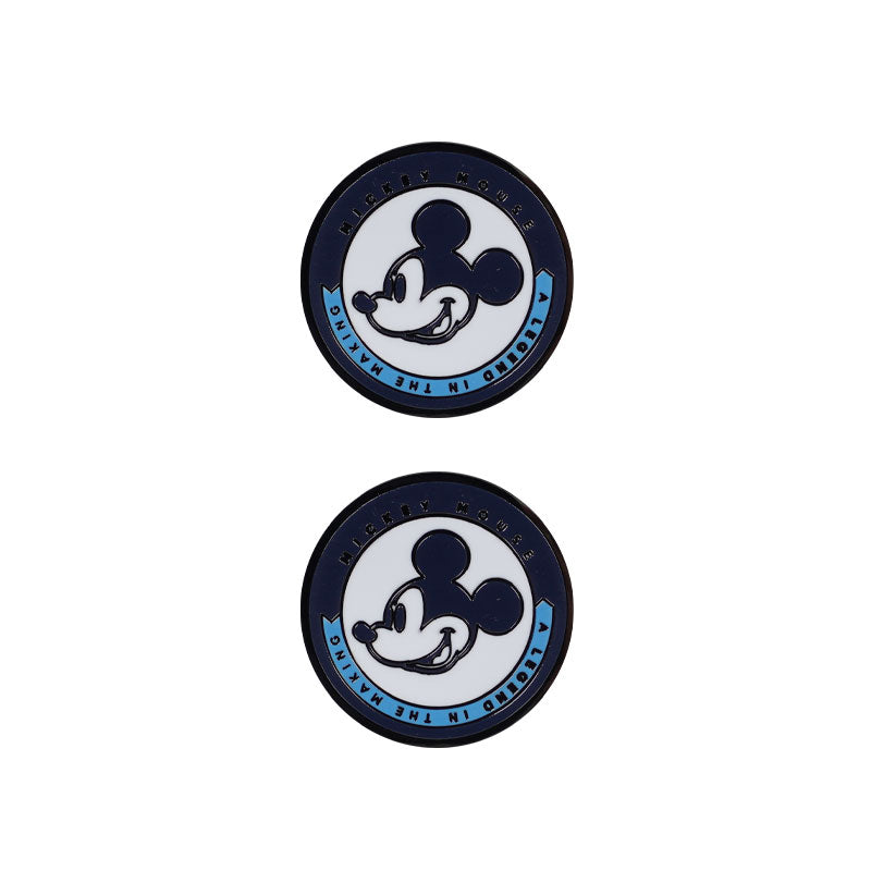 DISNEY Mickey & Friends 2 Ball Marker & 1 Hat Clip Set (Blue)