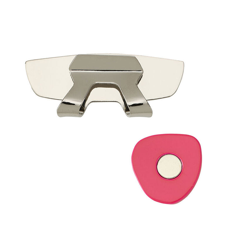 TAYLORMADE Metal T Cap Ball Marker (Pink)