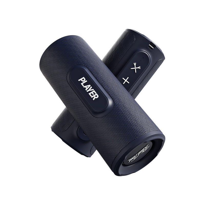 BLUE TEES GOLF Magnetic Wireless Speaker Player (Navy Blue)