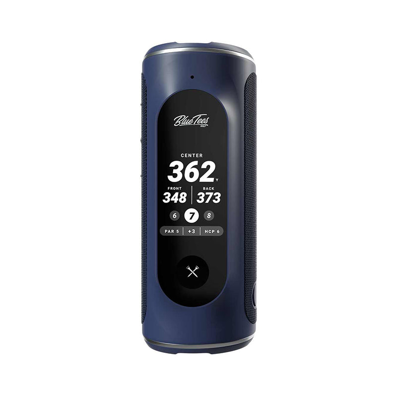 BLUE TEES GOLF Player Plus GPS Speaker (Navy Blue)